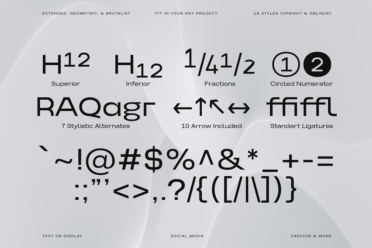 Somerun Extended Sans Family, a Sans Serif Font by Lettertype Studio (Photo 10 of 15)
