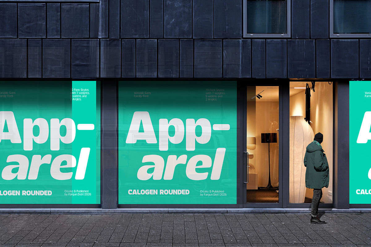 Calogen Soft | Family Font, a Sans Serif Font by Fargun Studio (Photo 13 of 15)