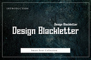 Design Blackletter, a Blackletter Font by Wow Magic (Thumbnail 1 of 2)