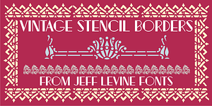 Vintage Stencil Borders JNL