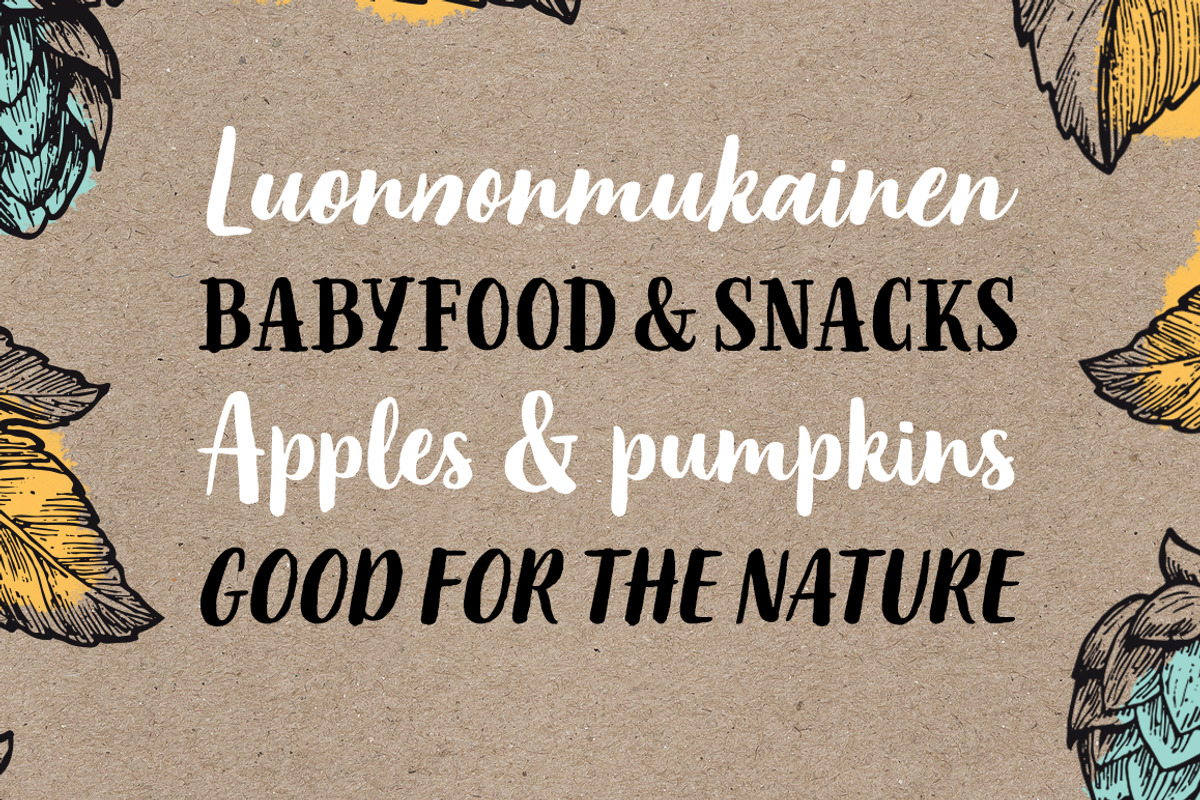 Organika Sans Italic preview 2