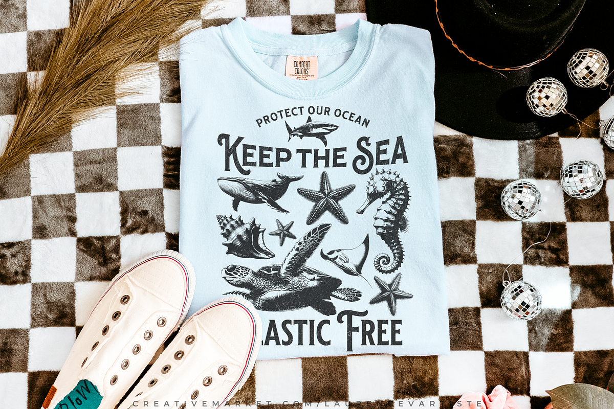 Sea Animal Procreate Brushes Stamps, a Brush Add-On by LaurenceVArtiste (Photo 8 of 8)