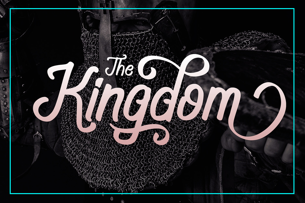 Navara Brush Font preview 4