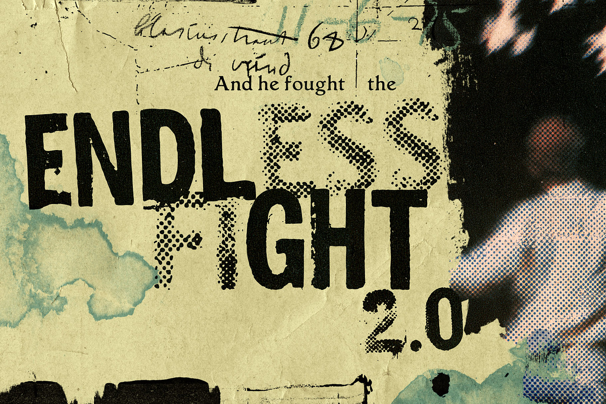 Layer 2, a Sans Serif Font by Misprinted Type (Photo 4 of 5)