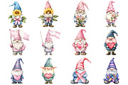 Fight Cancer Gnome Clipart, an Illustration by Design Market (Thumbnail 2 of 3)