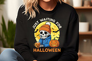 Just Waiting for Halloween PNG, an Illustration by Rose Art (Thumbnail 2 of 2)