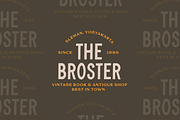 Chopader - Vintage Duo, a Sans Serif Font by Letterhend Studio (Thumbnail 3 of 9)