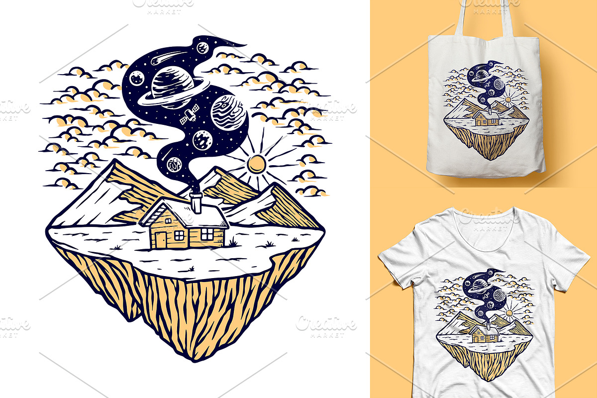 25 in 1 Bundle - Beach & Mountain, a Seasonal Illustration by gunaonedesign (Photo 16 of 21)