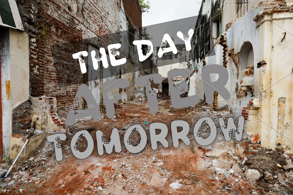 Ruins City, SvG cut files font, a Font by Tattoo Worker Studio (Photo 2 of 4)
