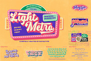 Exclusive Vintage Retro Font Bundle, a Script Font by Vintage Division (Thumbnail 4 of 12)