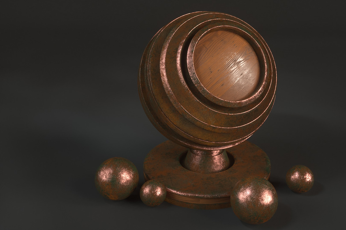 60 Metal Materials for C4d Octane, a Textures & Material 3D Model by 3DTreatment (Photo 25 of 88)