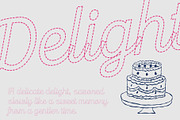CS Casey Dashed, a Script Font by Craft Supply Co. (Thumbnail 5 of 8)
