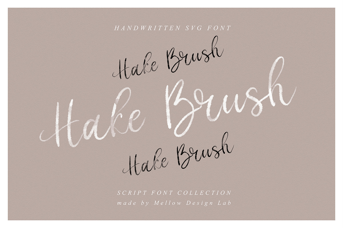 Hake Brush SVG Script