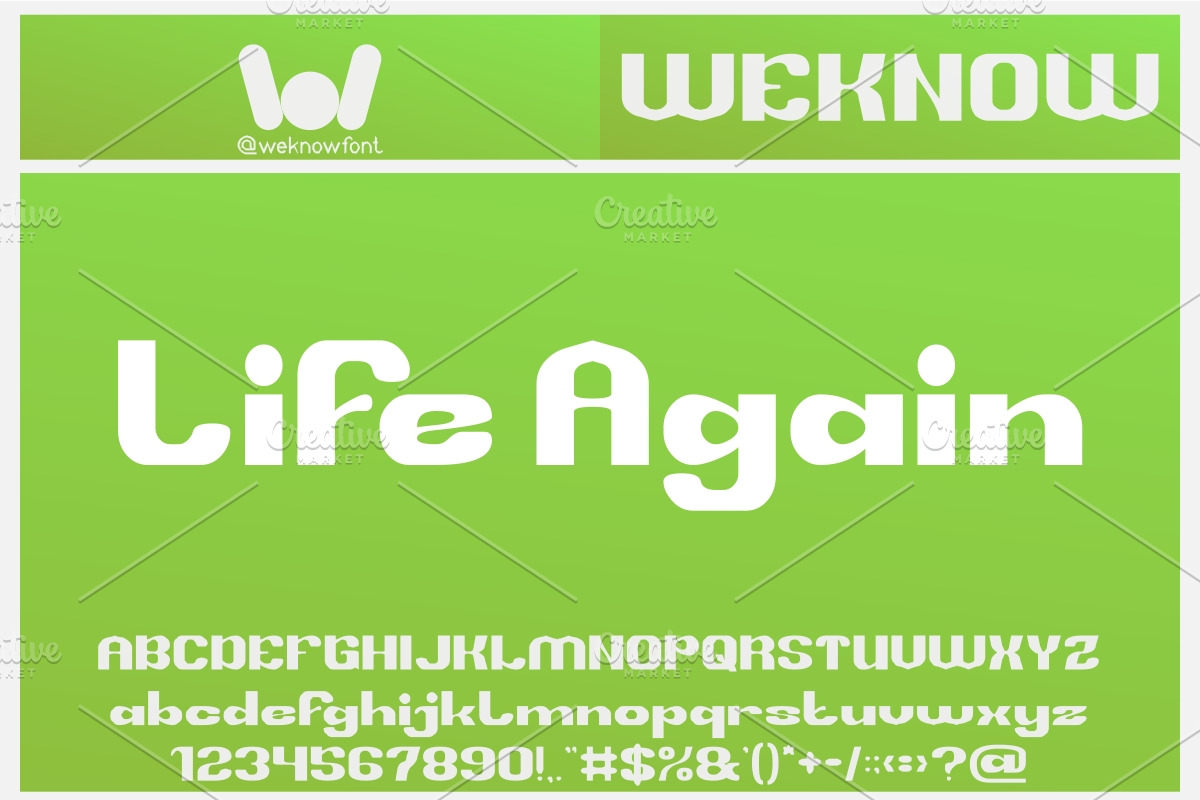 Affluent font, a Sans Serif Font by weknow (Photo 5 of 8)