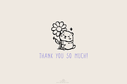 Kawaii Groundhog Day Line art, an Animal Illustration by Blumensdiary (Thumbnail 5 of 5)