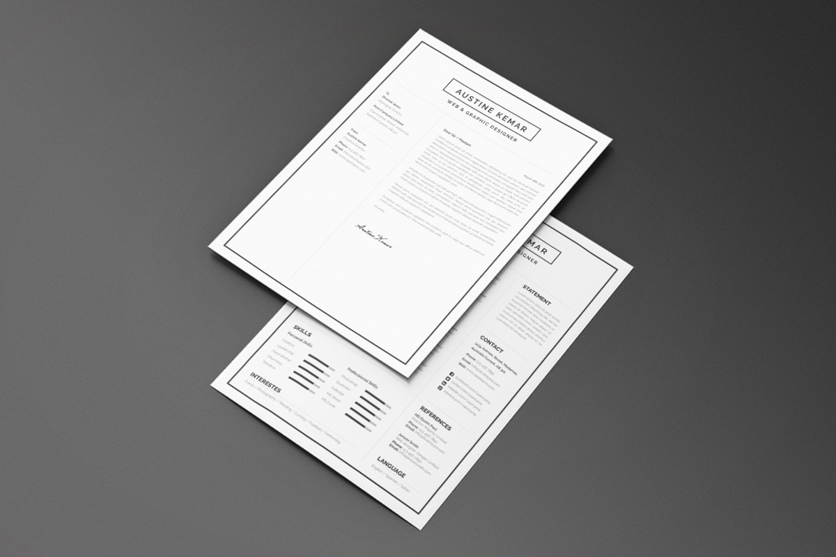 Resume/CV, a Resume Template by Diverter (Photo 3 of 5)