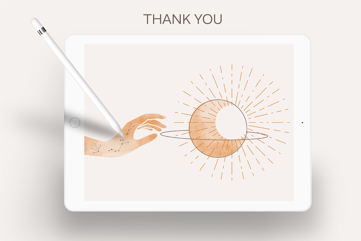 Stamp Brushes Procreate & Photoshop, a Brush Add-On by NinaFedorova (Photo 7 of 7)