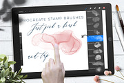 Inky Ethereal Procreate Stamps, a Brush Add-On by AJ Brushes (Thumbnail 4 of 7)