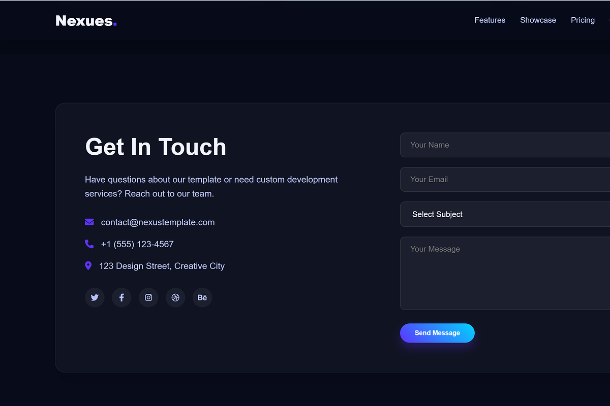 Nexues – 3D Landing Page, a Landing Page Template by Modern Templates Studios (Photo 6 of 7)