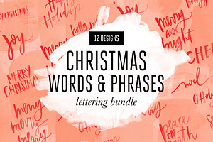 Hand-lettered Christmas Bundle