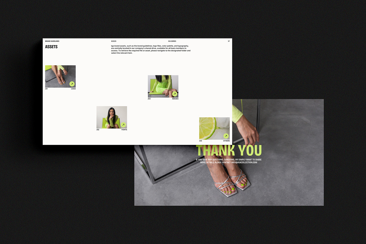 IGA / Brand Guidelines, a Presentation Template by Wildnun Studio (Photo 17 of 18)