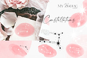 Watercolor Floral Zodiac, an Object Illustration by Olga Koelsch (Thumbnail 8 of 9)