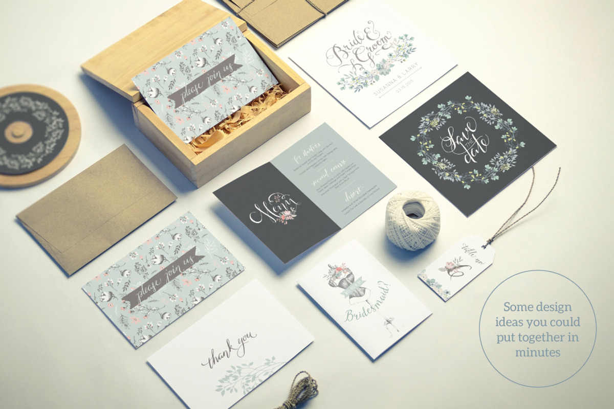 Really Rustic Vintage Wedding Kit, a Texture Illustration by Lisa Glanz (Photo 5 of 5)