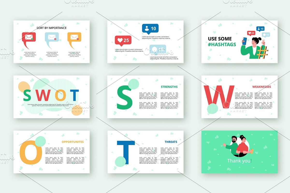 Social Media Powerpoint Illustration, a Presentation Template by alexdndz (Photo 5 of 5)