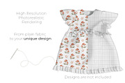 Kids Dress Mockup Dehlia, a Shirt Mockup by Eves_Aquadreams (Thumbnail 3 of 6)
