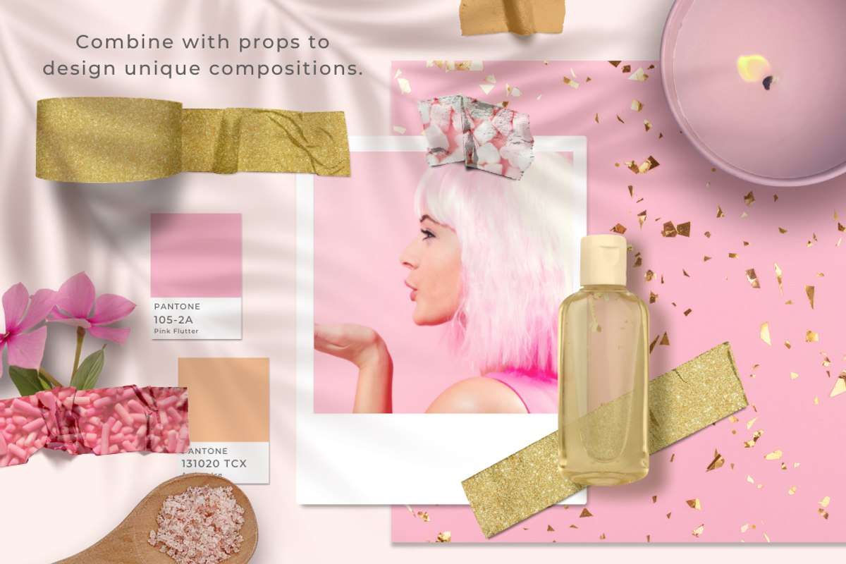 Washi Tape Mockup Template for Canva, a Pens & Pencil Mockup by Mockup Scene (Photo 5 of 5)