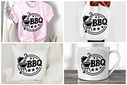 BBQ Grill Master Stars & Smoke SVG, an Object Graphic by BeeCraftR (Thumbnail 4 of 4)