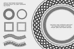 Celtic Patterns Vector Pack