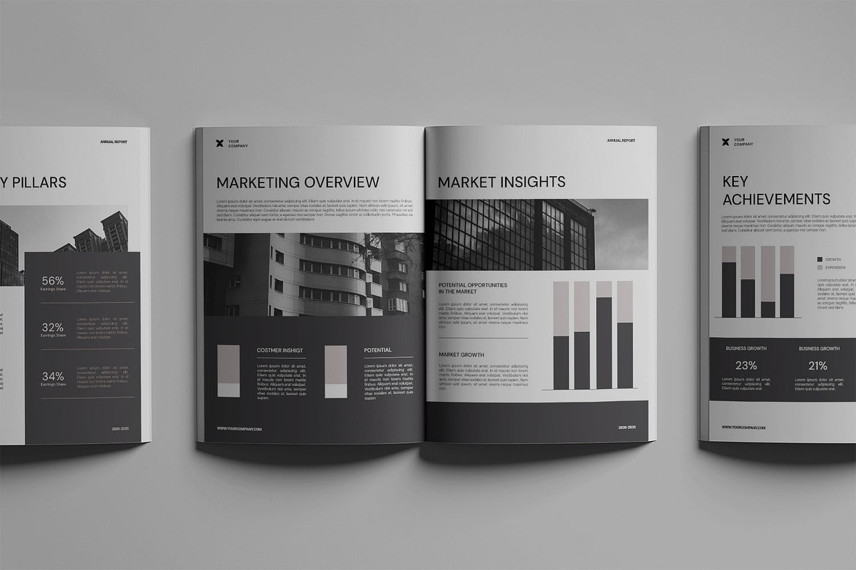Annual Report Template preview 6
