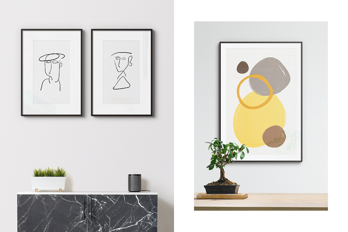 Minimal Frame Mockup Template Bundle, a Product Mockup by FoundImages (Photo 22 of 27)