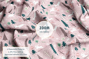 Joyful Christmas Seamless Patterns, a Pattern Graphic by DrawStudio1988 (Thumbnail 6 of 7)
