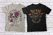 Tattoo Master label font, a Blackletter Font by VozzyStock (Thumbnail 7 of 9)