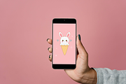 Ice cream - 5 Vector Illustrations, a Food Illustration by Raafeya's Crafts (Thumbnail 4 of 6)
