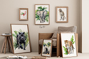 Safari Watercolor Collection, a Graphic by EasyArt (Thumbnail 6 of 11)