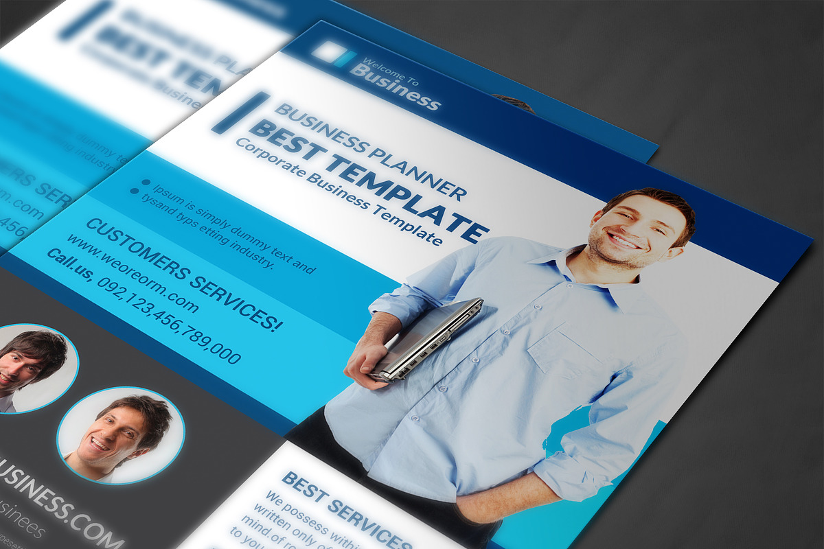 Business Inovation Flyer Psd, a Flyer Template by AfzaalGraphics (Photo 4 of 4)