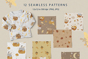Autumn baby woodland animals, an Animal Illustration by polikarpovaart (Thumbnail 9 of 11)
