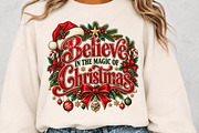 Believe in the Magic of Christmas, a Seasonal Illustration by Canvas Craft (Thumbnail 5 of 6)