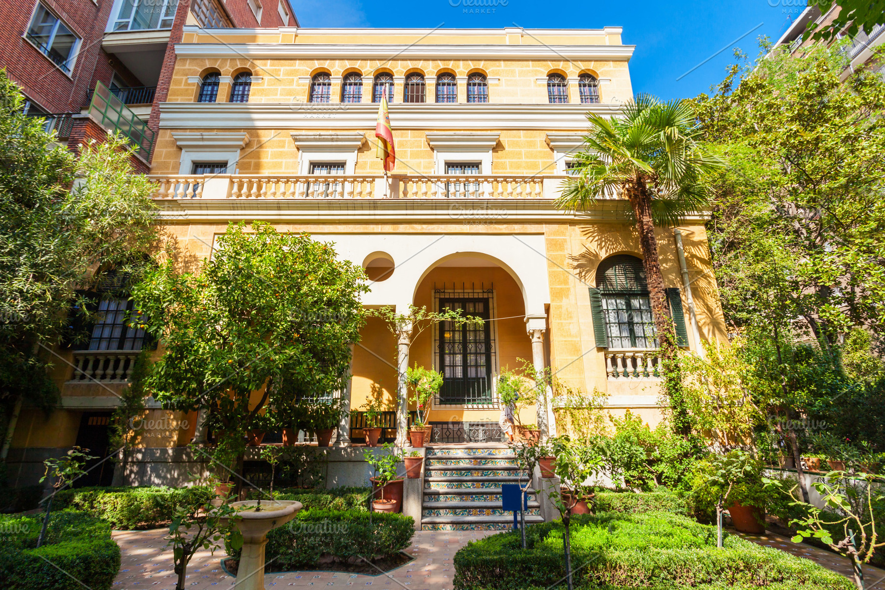 The Museum Sorolla located in Madrid, Spain, a Photo by saiko3p