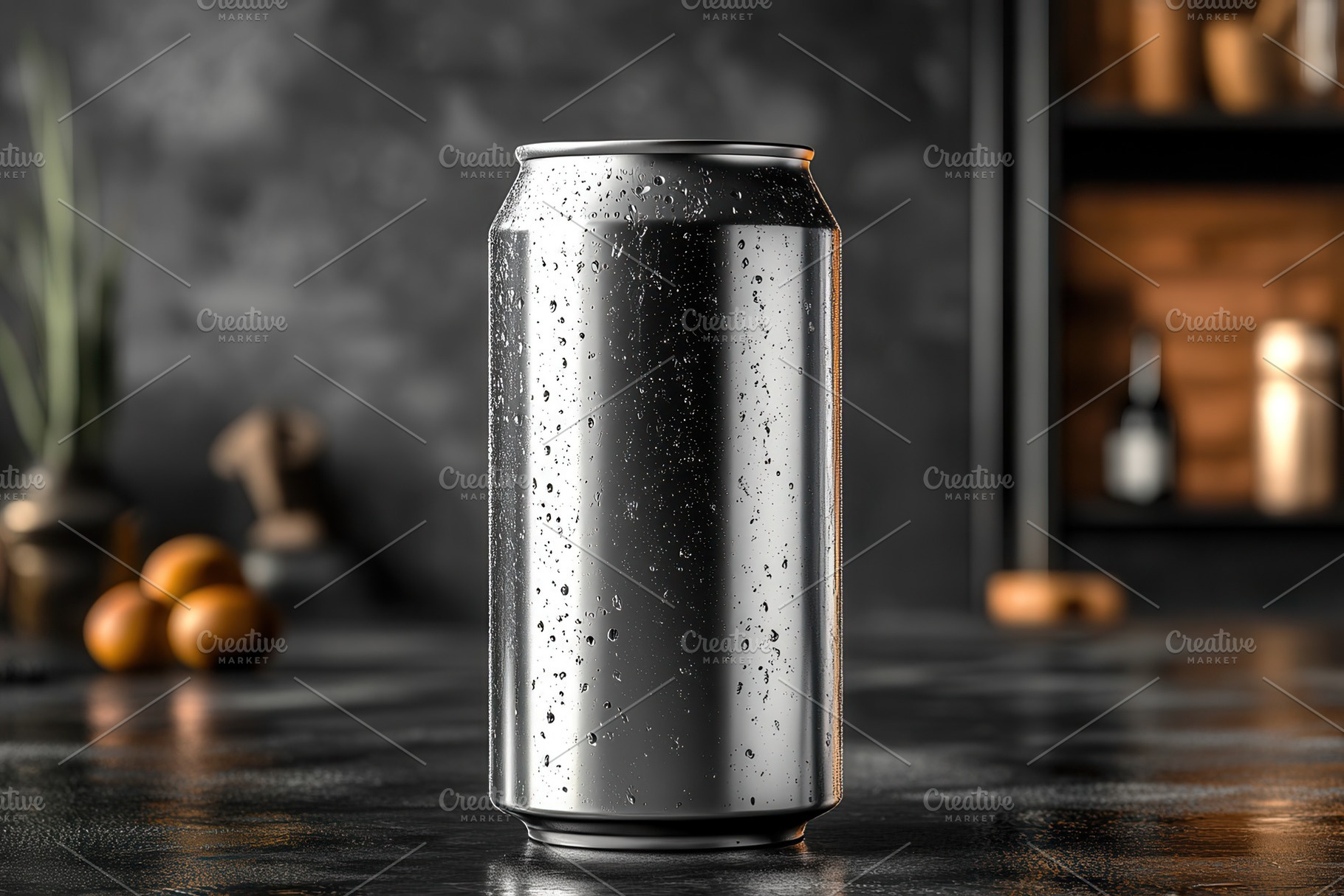 Reflections on a condensation-covere, a Photo by Tanuart