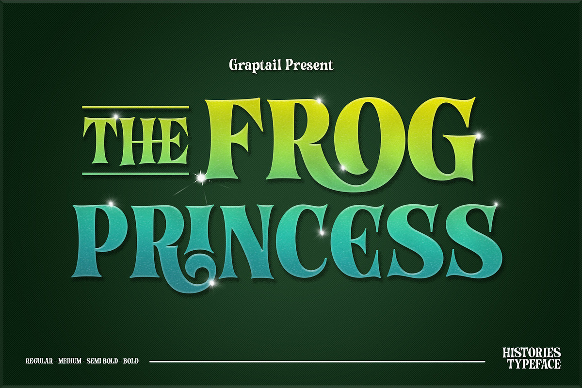 Histories - Fairytale Typeface, a Font by Graptail (Photo 3 of 15)