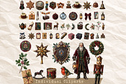 Victorian Christmas Junk Journal KIT, a Seasonal Illustration by ThatsDesignArt (Thumbnail 3 of 20)