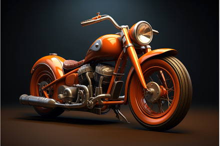 Closeup Of Blue Motorcycle preview 5