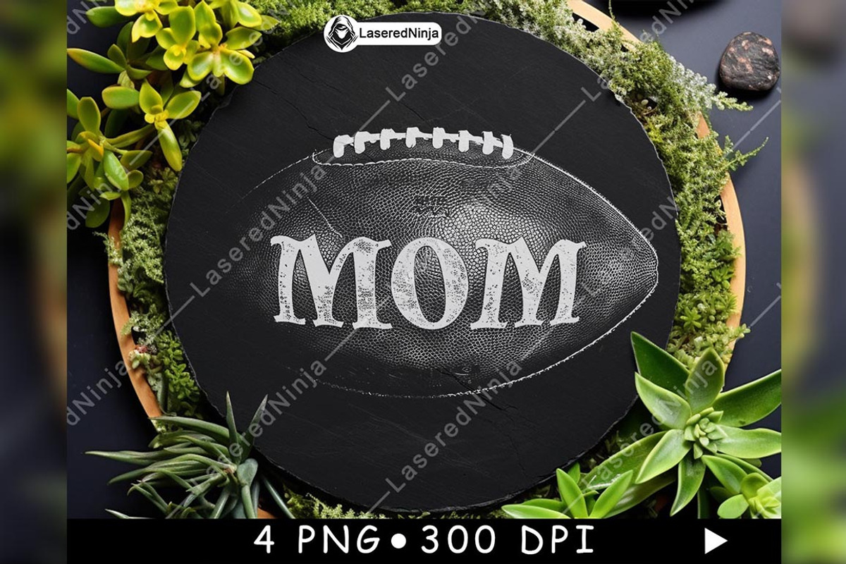 American Football Mom Text Game Day, a Background Graphic by LaseredNinja (Photo 3 of 7)