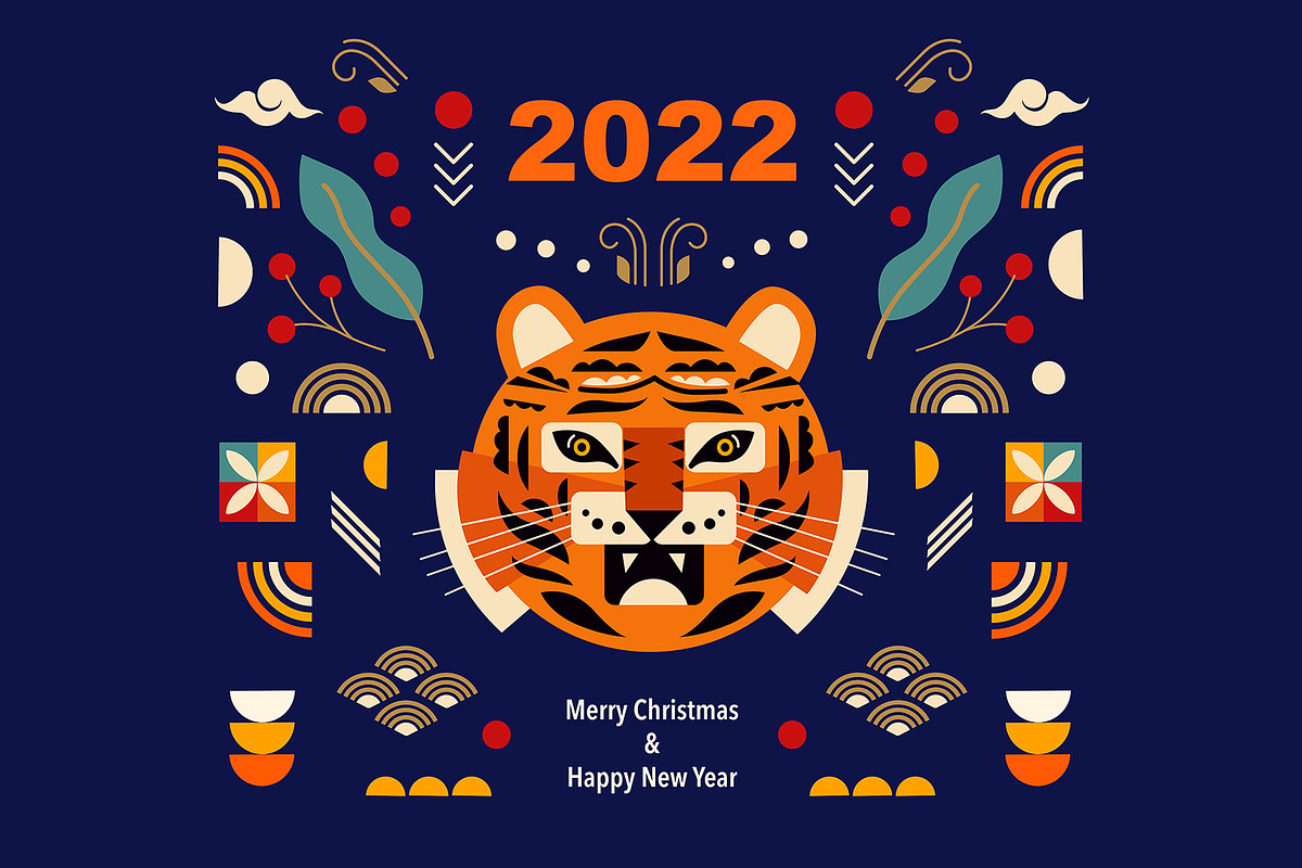 New Year & Christmas collection, a Seasonal Illustration by MoleskoStudio (Photo 12 of 38)