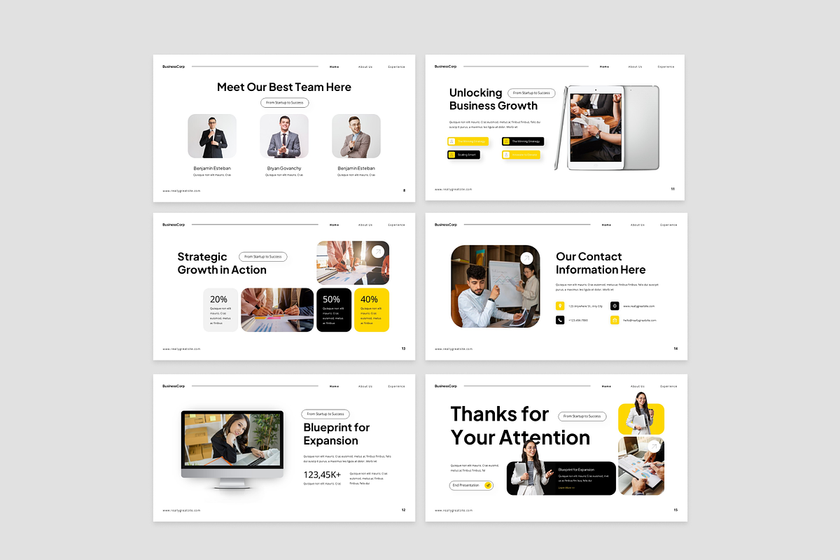 Business Presentation, a Presentation Template by Annora Studio (Photo 2 of 7)