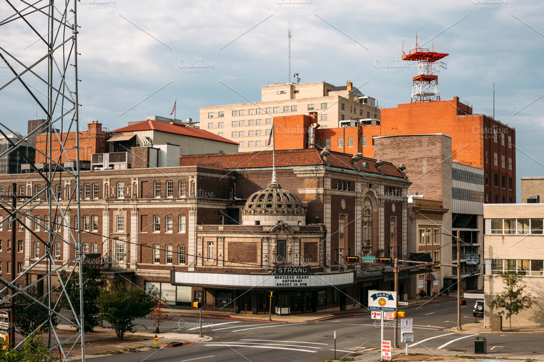 Shreveport la containing strand, the strand, and theatre